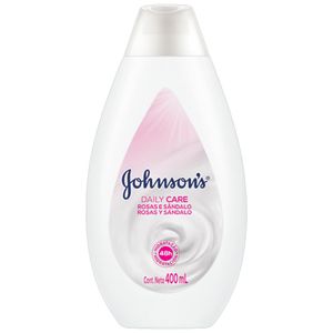 Locao Hid.Johnson 400ml Rosas/Sandalo