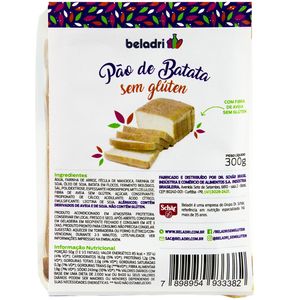 Pao Batata Beladri 300g S/Gluten