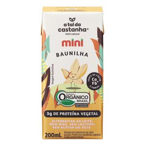 Alim.Cast.A Tal Da Castanha 200ml Baun.
