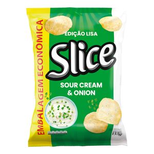Batata Slice 155g Sour Cr/Onion Emb.Ec