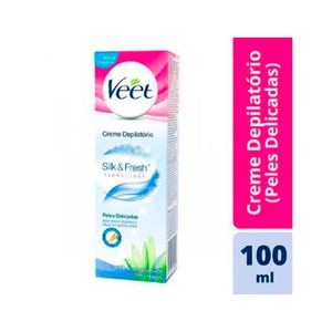 Creme Depilatorio Veet 100ml P.Delicadas