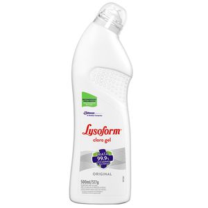 Desinfetante Lysoform 500ml Cloro Gel