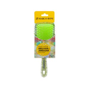Escova Cabelo M.Boni Raq.Glitter Verde