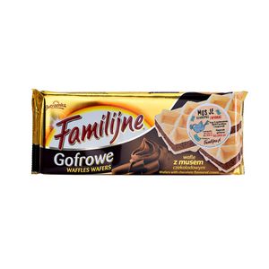 Biscoito Familijne 130g Wafer Gofr.Choc.
