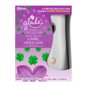 Odorizador Glade 269ml Aparelho+Refil Lila
