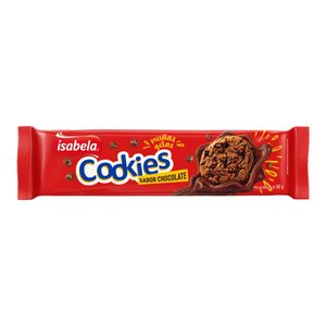 Biscoito Cookies Isabela 80g Chocolate
