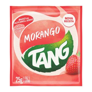 Refresco Em Pó Tang 25g Morango