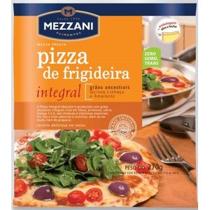Massa Pizza Mezzani 270g Frigideira Int.