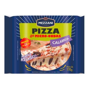 Pizza Micro Mezzani 170g Calabresa