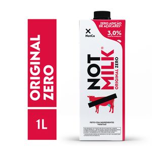 Bebida Vegetal Notmilk 1l Z.Acucar