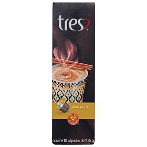 Cápsula Chai Latte 3 Corações - 10 unidades
