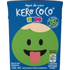 Água Coco Kero Coco 200ml Kids