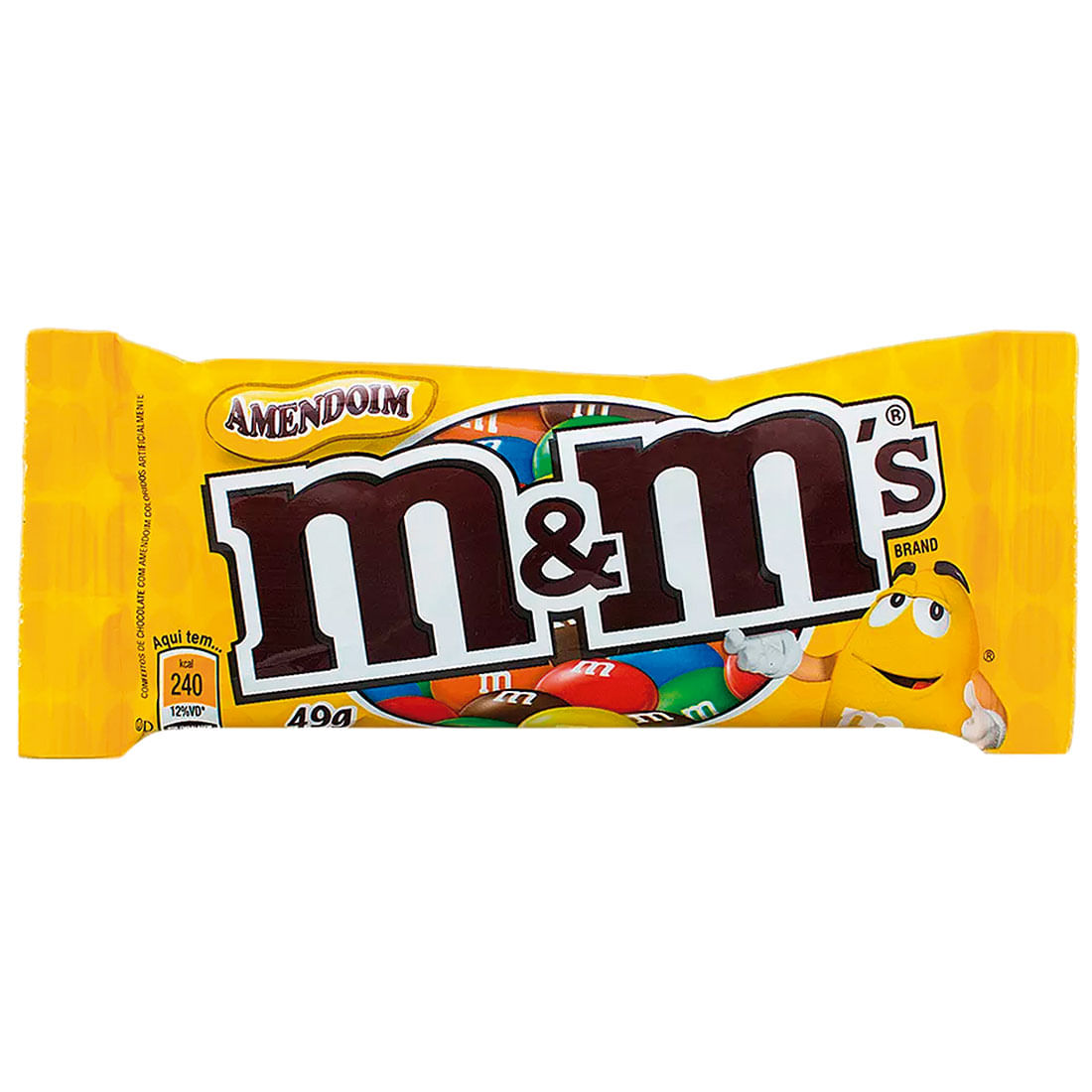 Confeito M&Ms 45g Amendoim] - Bistek Supermercados - Bistek