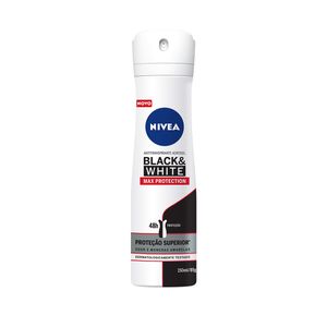 Desod.Aero Nivea 150ml Fem.Black White