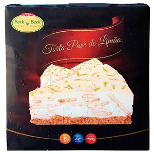 Torta Pave Beck E Beck 700g Limao
