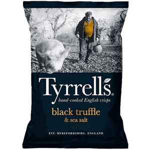 Batata Tyrrells 150g Trufa C/Sal Marinho