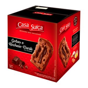 Panettone Casa Suica 500g Dark 70%