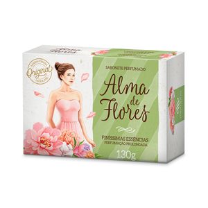 Sabonete Alma Flores 130g Classico