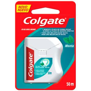 Fio Dental Colgate 50 Metros Menta