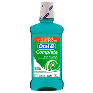 Enxaguante Bucal Oral-B L500p300ml Hort