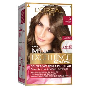 Coloracao Imedia Excel.5 Castanho Claro