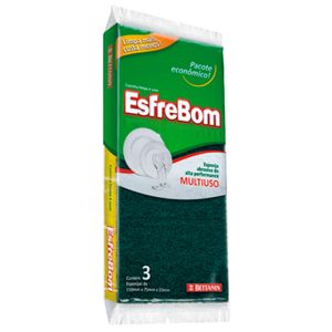 Esponja Esfrebom Multiuso Limp.Pesada