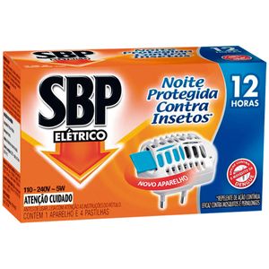 Repelente Eletrico Sbp C/4 Pastilhas