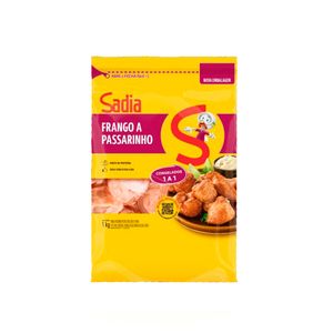 Frango A Passarinho Sadia 1kg Congelado