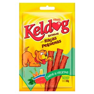 Bifinho Caes Keldog 55g Carne/Vegetais