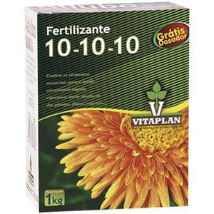 Fertilizante Vitaplan 1kg 10-10-10