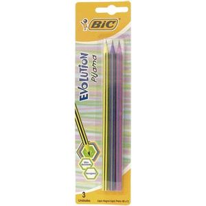 Lapis Preto Bic Evolution Pijama C/3