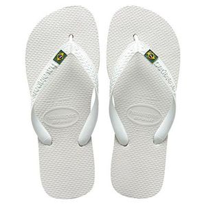 Sandalia Havaianas Brasil Branco 43/44