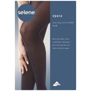 Meia Calca Selene Fio 40 P Preta