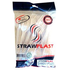 Garfo Plast.Strawplast Sob.Cr C/50