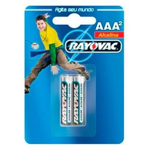 Pilha Rayovac Alcalina Palito C/2