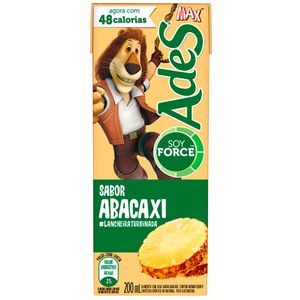 Beb.Soja Ades 200ml Abacaxi