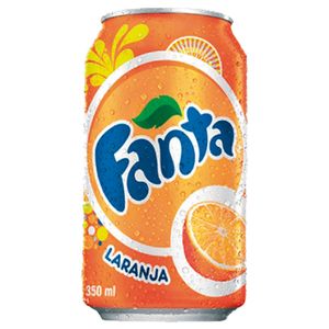Refrigerante 350ml Lata Fanta Laranja Lt