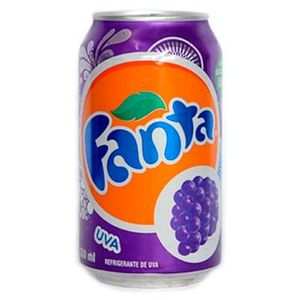 Refrigerante 350ml Lata Fanta Uva