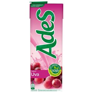 Bebida De Soja Ades 1 Litro Uva