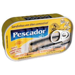 Sardinha Pescador 75g Oleo