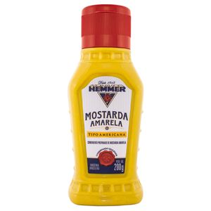 Mostarda Hemmer 200g Amarela