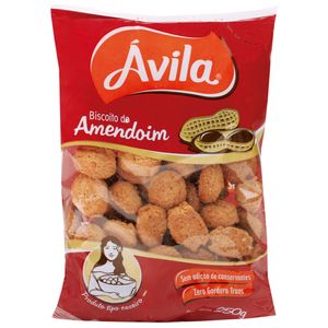 Biscoito Avila 200g Amendoim