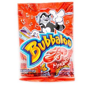 Chiclete Bubbaloo 50g Morango