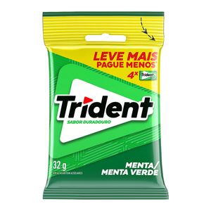 Goma Mascar Trident 32g Menta C/4