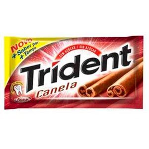 Chiclete Trident 8g Canela
