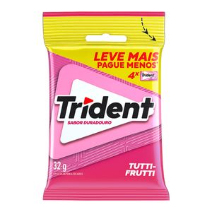 Goma Mascar Trident 32g Tutti Frutti C/4