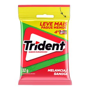 Goma Mascar Trident 32g Melancia C/4