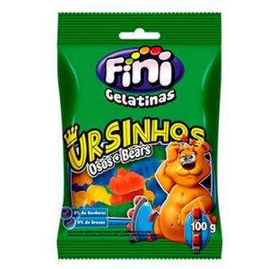 Bala Gelatina Fini 80/90g Ursinho
