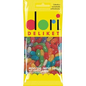 Bala Goma Dori 100g Deliket Frutas Sort