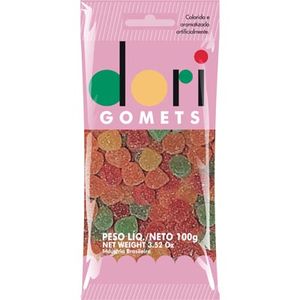 Bala Goma Dori 100g Gomets Sort